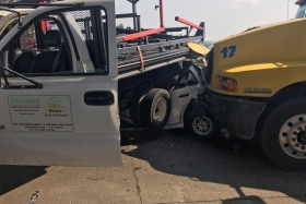 El conductor se report&oacute; fuera de peligro y present&oacute; lesiones leves 