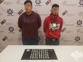 Presuntos narcomenudistas son capturados en Tehuac&aacute;n