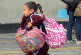 Carga en exceso lesiona a ni&ntilde;os