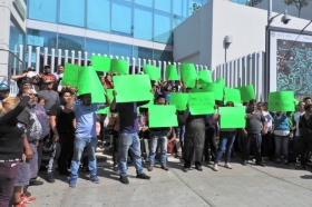 Jos&eacute; Christian Romero Aguirre, es l&iacute;der de los comerciantes del mercado Morelos,
