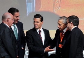 "El &aacute;nimo que hemos sentido en esta Cumbre, es de solidaridad con el gobierno y con el futuro del pa&iacute;s" EPN
