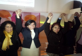 Se reuni&oacute; con mujeres de Puebla
