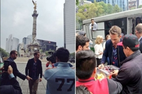 Ryan Reynolds en M&eacute;xico.