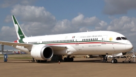 El nuevo avi&oacute;n presidencial ya est&aacute; en la Ciudad de M&eacute;xico