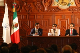 Apoyar&aacute; Miguel Barbosa a la BUAP para que nunca le falten recursos 