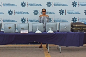  Luz  &ldquo;N.&rdquo;, de 20 a&ntilde;os de edad, por su probable participaci&oacute;n en delitos contra la salud