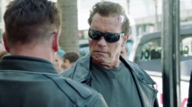 Schwarzenegger promociona su pr&oacute;ximo filme 'Terminator G&eacute;nesis'