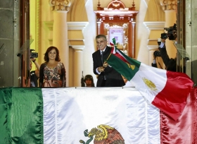 El mandatario rindi&oacute; homenaje a los h&eacute;roes que le dieron libertad a M&eacute;xico