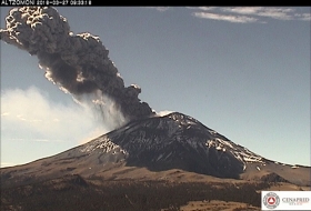 Activo el Popocat&eacute;petl durante el fin de semana