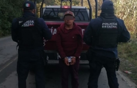 Presunto homicida es detenido por la Polic&iacute;a Estatal