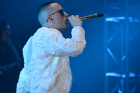 Yandel convoc&oacute; a miles de seguidores en la Feria de Puebla 2016