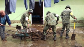 En el lugar se implementaron operativos de atenci&oacute;n sanitaria y social  