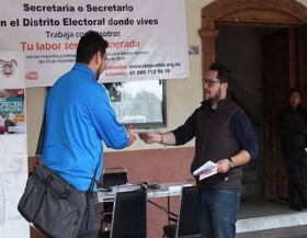 IEE solicita Coordinador y Auxiliar de Organizaci&oacute;n Electoral 