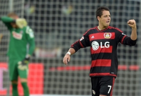 Javier 'Chicharito' Hern&aacute;ndez anot&oacute; su octavo tanto.