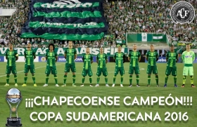 OFICIAL: Club Chapecoense  Campe&oacute;n