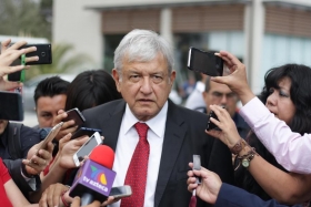 Se&ntilde;ala que las encuestas favorecen a su partido 