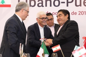 Anunci&oacute; que se realizar&aacute; en forma anual la Semana Cultural del L&iacute;bano en Puebla