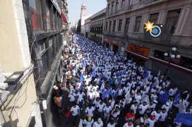 As&iacute; lucieron las calles de la Angel&oacute;polis 