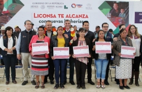  inauguraron nueve lecher&iacute;as en la regi&oacute;n de Tepeaca y de Quecholac