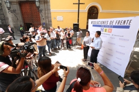 Ratific&oacute; que su gobierno tendr&aacute; como prioridad la seguridad de la capital