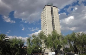 Elevador se cay&oacute; en un edifico.