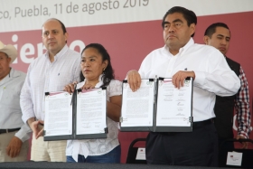 Barbosa Huerta cumpli&oacute; su palabra de acudir a este municipio 