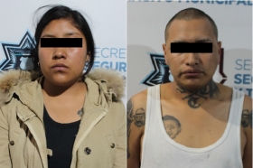 Detuvieron en San Miguel Canoa a Brisa &ldquo;N.&rdquo; y Juan &ldquo;N.&rdquo;, ambos de 21 a&ntilde;os de edad,