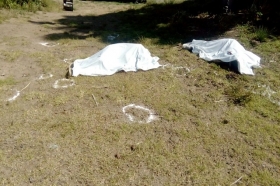 Un campesino de la zona encontr&oacute; los cuerpos sin vida