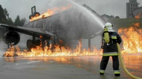 Simulacro de Incendio en Infraestructura y Rescate de V&iacute;ctimas