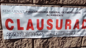 Obra sin autorizaci&oacute;n de SEMARNAT.