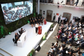 El gobernador atestigua informe de labores del edil de Teziutl&aacute;n Carlos Peredo