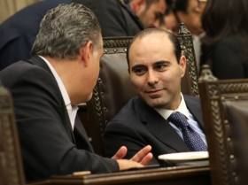 Seguir&aacute; sumando esfuerzos, colaborando con el pr&oacute;ximo gobernador para sacar las reformas importantes que beneficien a Puebla 