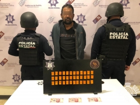 Detienen a presunto narcomenudista en Coxcatl&aacute;n