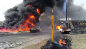 A pesar de la llegada de m&aacute;s efectivos militares el robo de combustible impera en la zona