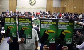 El INE multar&aacute; al Verde con 10.8 mdp por falsear gastos de campa&ntilde;a
