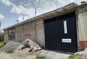 Hallan t&uacute;nel dentro de casa
