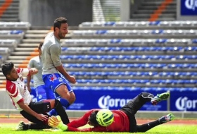 El Puebla abri&oacute; el marcador al minuto 17.